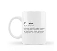 Encre et créations Mug Céramique - Définition Putain