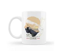 Encre et créations Mug céramique imprimé GR20 Grande traversée de la corse