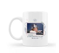 Encre et créations Mug céramique imprimé Tête de cul
