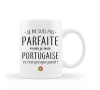 Encre et créations Mug céramique - Je ne suis pas parfaite mais je suis portugaise