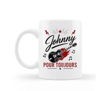 Encre et créations Mug Céramique Johnny pour toujours