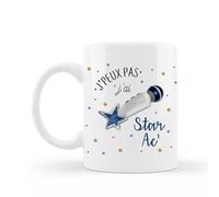 Encre et créations Mug Céramique - J'peux pas j'ai Star Ac