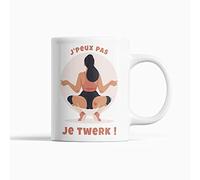 Encre et créations Mug céramique - J'peux pas, j'ai twerk