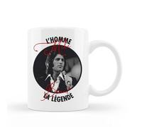 Encre et créations Mug Céramique - Mike Brant l'homme, la légende
