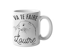 Encre et créations Mug céramique - Va te faire loutre