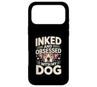 Encré et obsédé par Mon Amoureux des Tatouages de Chiens Coque pour iPhone 17 Pro Max