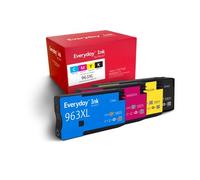 Encre Everyday Multipack de Xerox compatible avec HP HP963XL (HP963XL MULTIPACK), Grande capacité