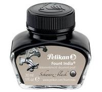 Encre 'Fount India', noir, dans un flacon