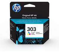 HP Cartouche d'encre T6N01AE No 303 trois couleurs C/M/Y Authentique