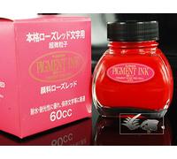 Encre indélébile pigmentée rouge-rosé, pour stylo-plume - 60 ml
