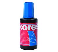 Encre Kores pour tampons Contenu : 27 ml bleu
