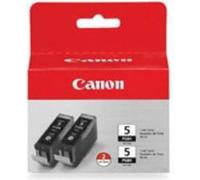 Encre noire Canon - Paquet double PGI-5BK