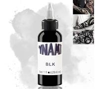 Encre noire Ta/tto pour entraînement Pi/gment, Ta/tto pour pratiquer Pi/gment, Tat/too Ink Tat/too pour le coloriage et le mélange, encre noire dynamique/dynamique, idéal pour pratiquer les tatouages