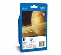 Encre originale Brother LC1100C couleur cyan cartouche bleue 5,5 ml de rechange