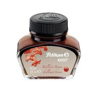 Pelikan Encre 4001 dans un flacon en verre, marron,