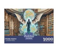 Encre Phantom 1000 Pièces Jigsaw Puzzle Fantastique Magique pour Adultes Artistique Jeu Éduchatif Défi Jouets 38x26cm/1000pcs