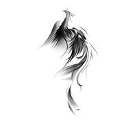 Encre Phoenix Cicatrice Couvrant Anti-Frottement Non Réfléchissant À Base De Plantes Tatouage Autocollant Jus Semi-Permanent Imperméable Longue Durée