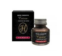 Encre Pigmentée Pour Calame Pinceau Plume - Cuivre - Herbin - Flacon 30ml