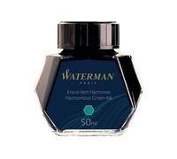 Waterman encre pour stylo plume - flacon d'encre Vert Harmonie - bouteille de 50 ml