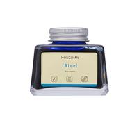 Encre pour stylo-plume en bouteille Asvine Hongdian Bleue, flacon de 60 ml d'encre pour stylo plume sans carbone