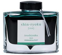 Encre pour stylo plume en bouteille PILOT Iroshizuku Shin-Ryoku Forest Green (D