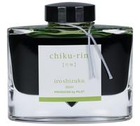 Encre pour stylo plume PILOT Iroshizuku, bouteille de 50 ml, for t de bambous Chiku-rin (vert clair) (69222)