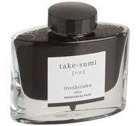 Encre pour stylo plume PILOT Iroshizuku en bouteille Take-Sumi Charbon de bambou