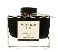 Encre pour stylo plume Pilot Iroshizuku - Flacon de 50 ml - Yama-Guri Wild Chestnut (marron fonc ) (Import Japon)