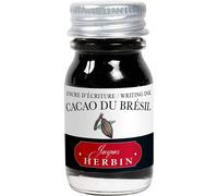 Encre Pour Stylos Plume - Calligraphie - Cacao Du Brésil - Herbin - Flacon 10ml