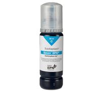Encre sublimation MB TECH Sublisplash EPN+ bouteille de 80ml Cyan