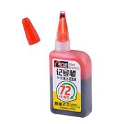 Encre super couleur - Recharge de marqueur permanent, alimentation vibrante pigmentaire élevée | Accessoire d'artisanat étanche à base d'huile de 72 heures, système de marquage du bois, solution de re