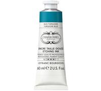 Encre Taille Douce - Pour La Gravure - Bleu Turquoise - 50 - Charbonnel - Tube 60ml
