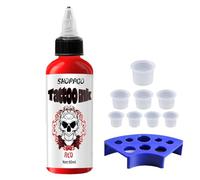 Encre Tatouage Professionnel, Encre Rouge Tatouage 90ml, Dynamic Tattoo Ink