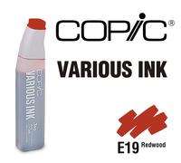 Encre Various Ink pour marqueur Copic E19 Redwood - Copic