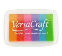 Encre VERSACRAFT 6 couleurs opaques tons caramel 95 x 65 mm. Tampon