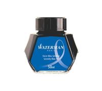Waterman Encre pour stylo-plume Bleu Sérénité effaçable flacon 50 ml