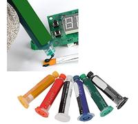 Encres Pour Masque De Soudure, 10cc Lot De 6 Encre De Masque De Soudure à Durcissement à La Lumière UV, Encre De Résistance à La Soudure Pcb Bga Solder Mask Ink Peinture De Réparation Pour Isole