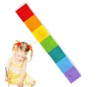 encreur DIY pour - 7 couleurs - Multicolore avec design à rayures longues pour la fabrication de cartes, le scrapbooking, les , la peinture, le bricolage