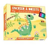 Encrier à doigts dino et ses amis Isabelle Chauvet (Illustration)