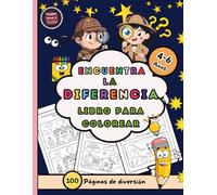 Encuentra la Diferencia - Libro para Colorear: Un Libro de Actividades Divertido y Atractivo para Niños