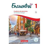 Encuentros Hoy Band 1 - Cuaderno de ejercicios mit interaktiven Übungen auf scook.de: 3. Fremdsprache. Mit Audios online