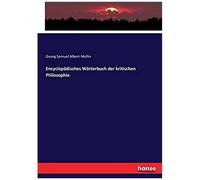 Encyclopädisches Wörterbuch Der Kritischen Philosophie
