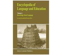 Encyclopedia Of Language And Education