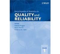 Encyclopedia of Statistics in Quality and Reliability by F Ruggeri Hardcover Book