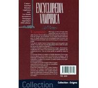 Encyclopedia vampirica - Encyclopédie illustrée des vampires