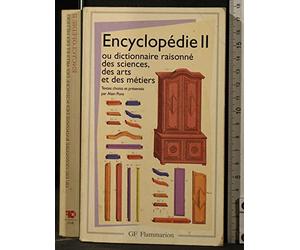 Encyclopédie 2, ou dictionnaire raisonné sciences des arts et des metiers