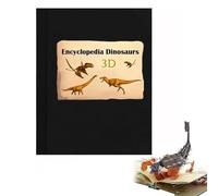 Encyclopédie 3D Prehistorica Dinosaures, livre pop-up interactif amusant, créatures préhistoriques, connaissances intéressantes, encyclopédie illustrée des dinosaures, cadeau pour les amateurs de