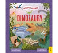 Encyclopédie avec fenêtres Dinosaures - Willow Green (Buch auf Polnisch)