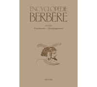 Encyclopedie Berbere. Fasc.: Protohistoire - Quinquegentanei