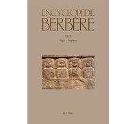 Encyclopedie Berbere. Fasc. Xliii: Siga - Syphax